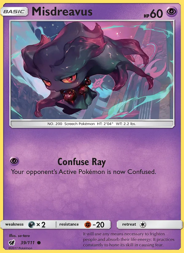 Misdreavus #39 – Crimson Invasion card