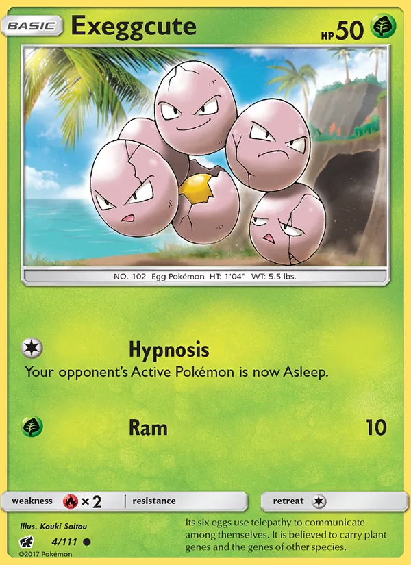 Exeggcute #4 – Crimson Invasion card