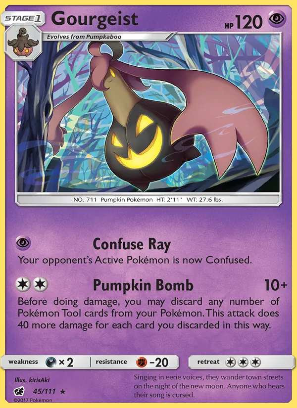 Gourgeist #45 – Crimson Invasion card
