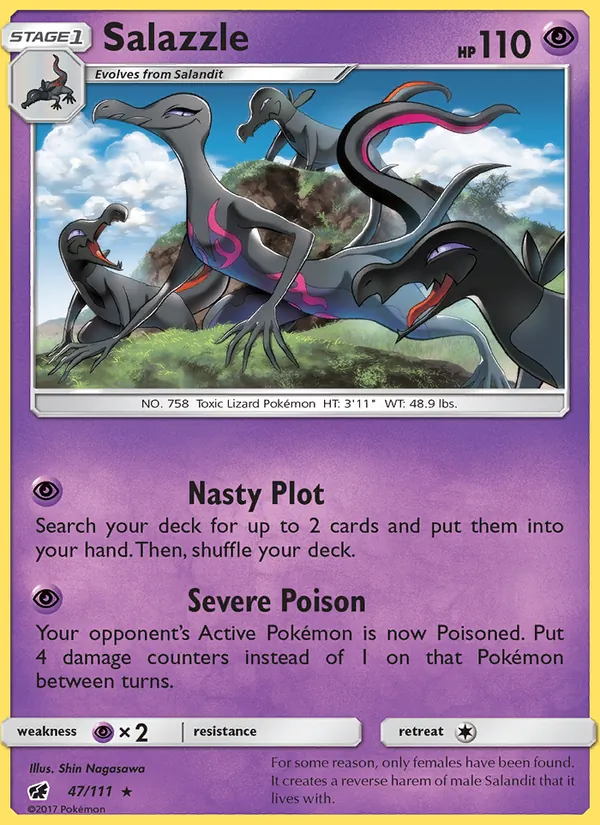 Salazzle #47 – Crimson Invasion card