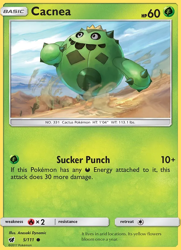 Cacnea #5 – Crimson Invasion card