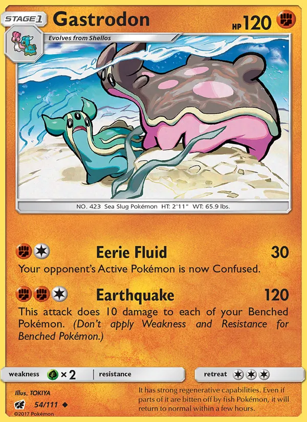 Gastrodon #54 – Crimson Invasion card