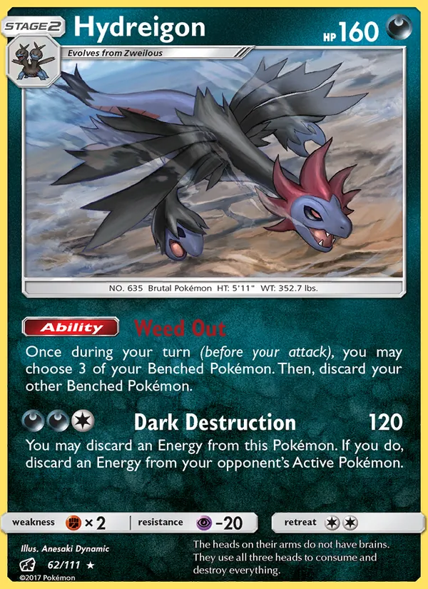 Hydreigon #62 – Crimson Invasion card