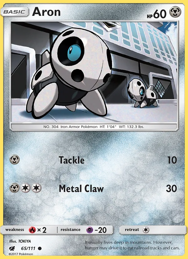 Aron #65 – Crimson Invasion card