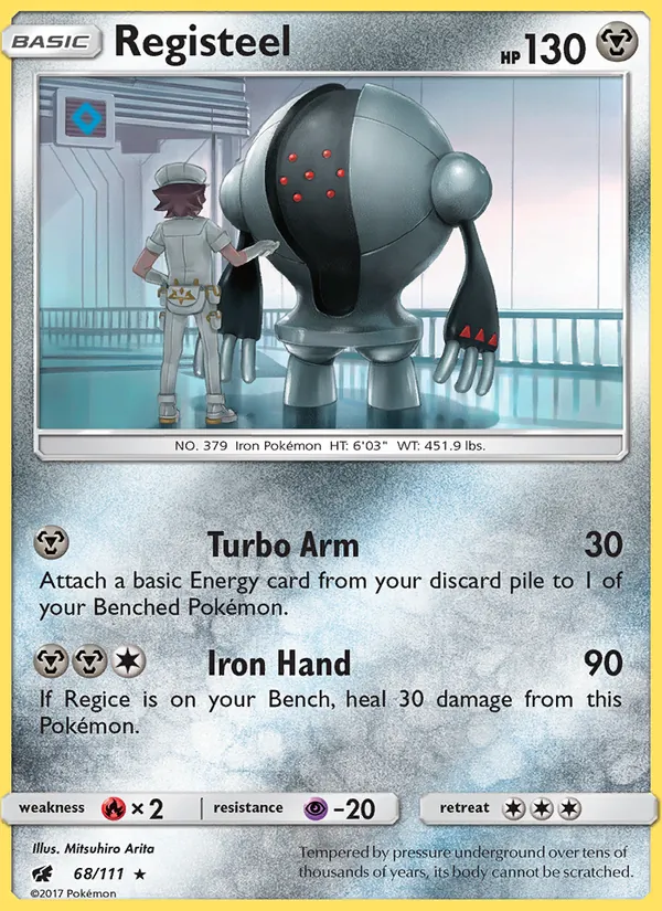 Registeel #68 – Crimson Invasion card