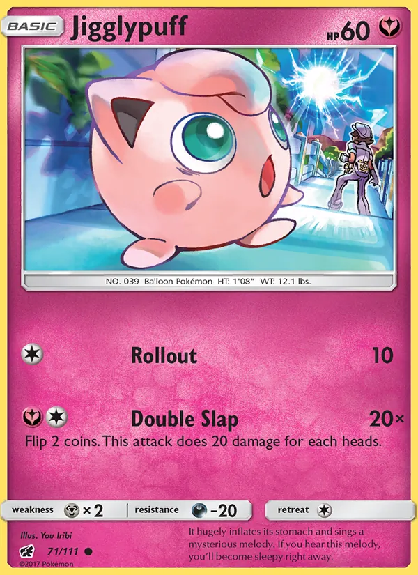 Jigglypuff #71 – Crimson Invasion card