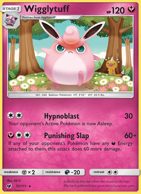 Wigglytuff #72 – Crimson Invasion card