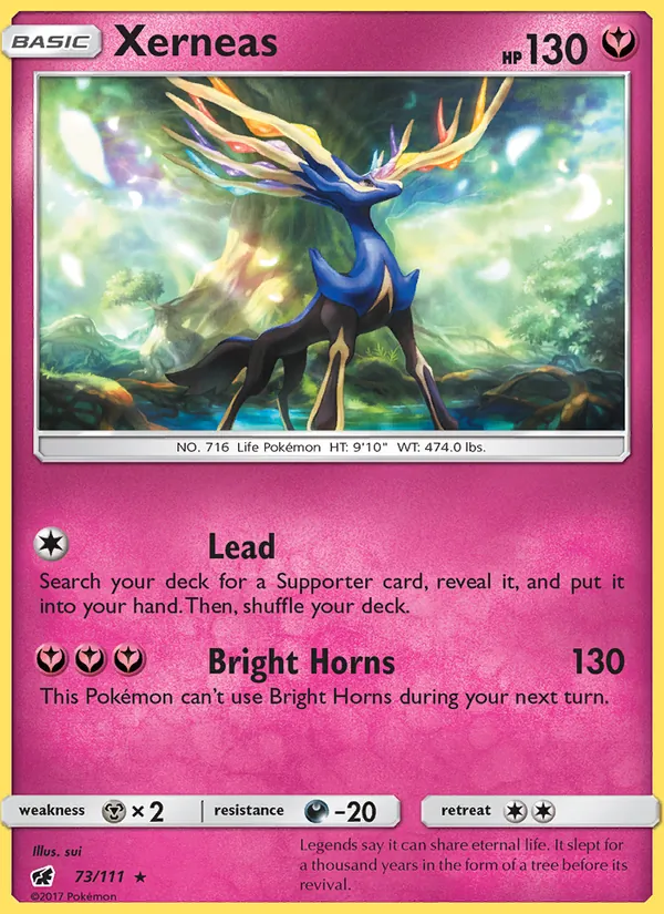 Xerneas #73 – Crimson Invasion card