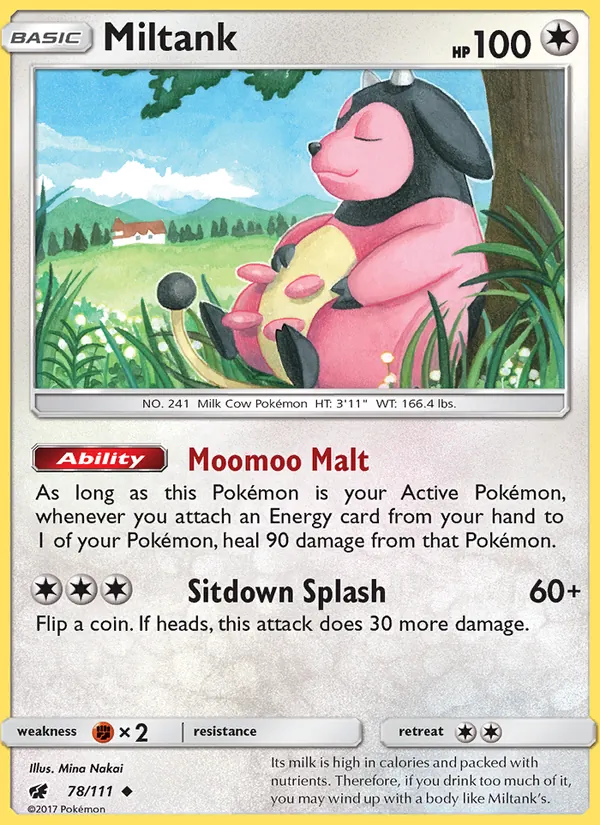 Miltank #78 – Crimson Invasion card
