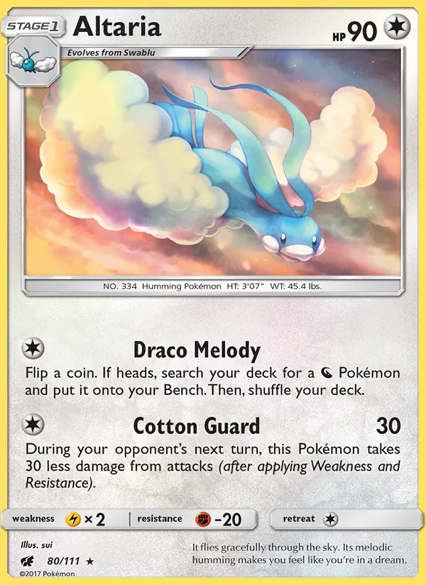 Altaria #80 – Crimson Invasion card