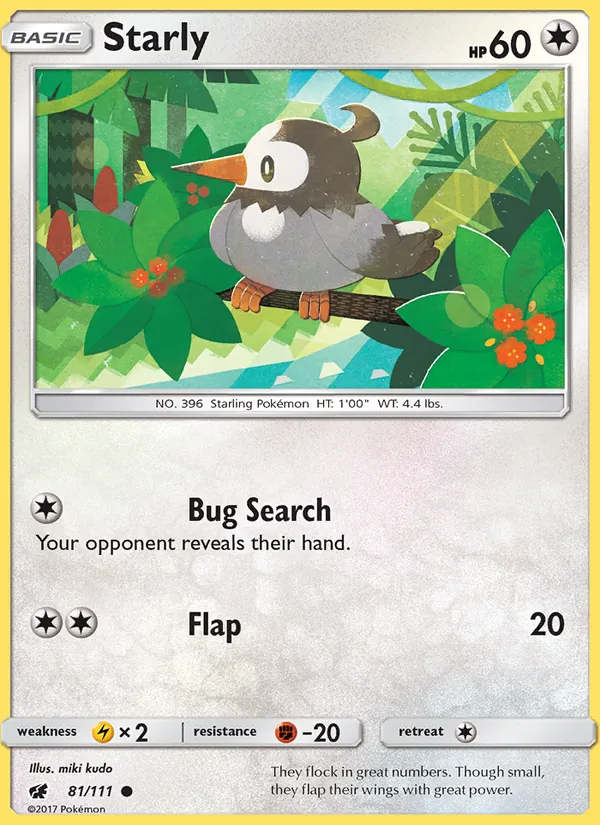 Starly #81 – Crimson Invasion card