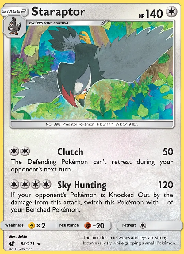 Staraptor #83 – Crimson Invasion card