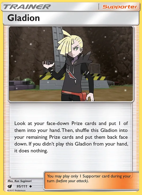 Gladion #95 – Crimson Invasion card