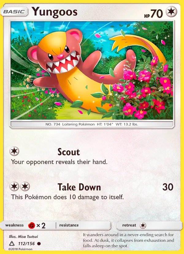 Yungoos #112 – Ultra Prism card