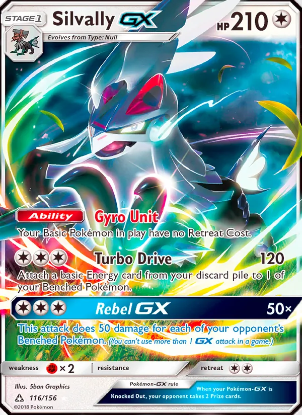 Silvally GX #116 – Ultra Prism card