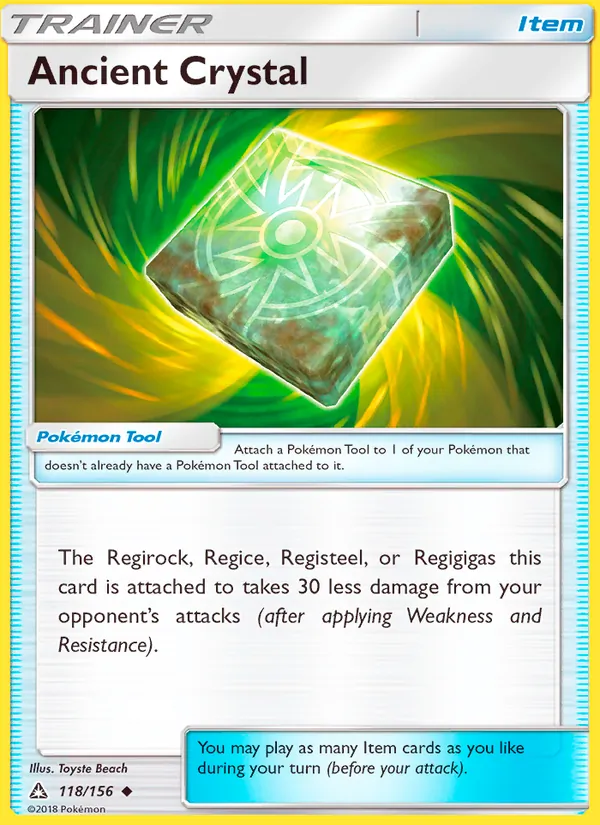Ancient Crystal #118 – Ultra Prism card