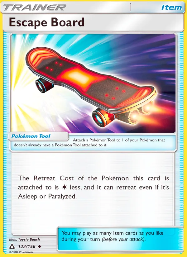 Escape Board #122 – Ultra Prism card