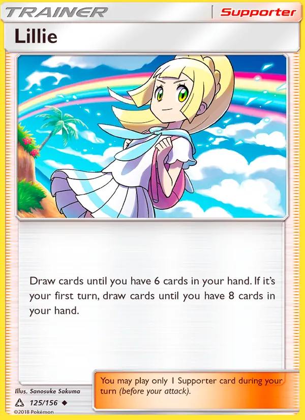 Lillie #125 – Ultra Prism card