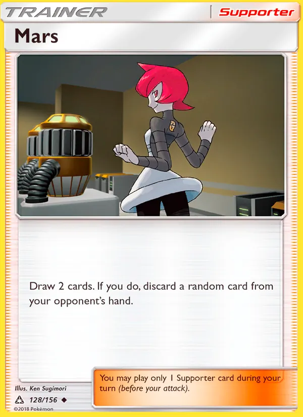 Mars #128 – Ultra Prism card