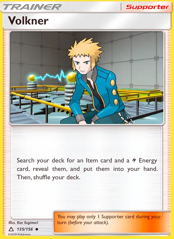 Volkner #135 – Ultra Prism card