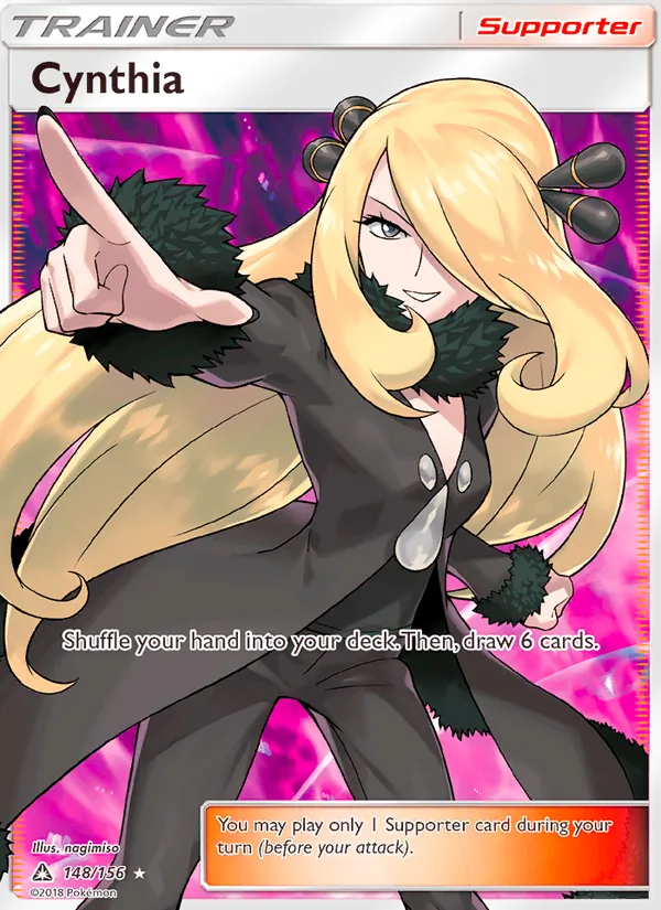 Cynthia #148 – Ultra Prism card