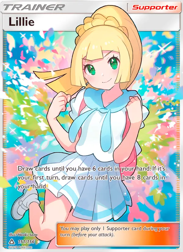Lillie #151 – Ultra Prism card