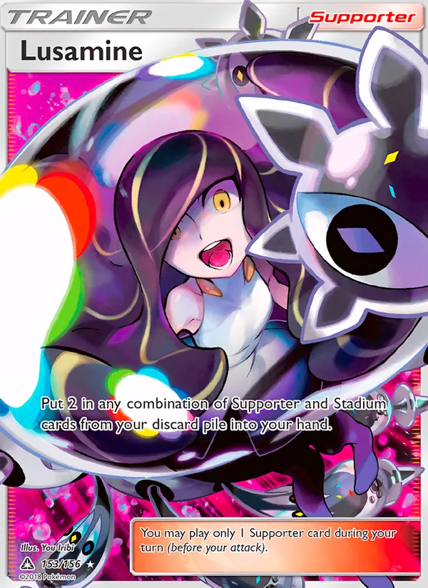 Lusamine #153 – Ultra Prism card