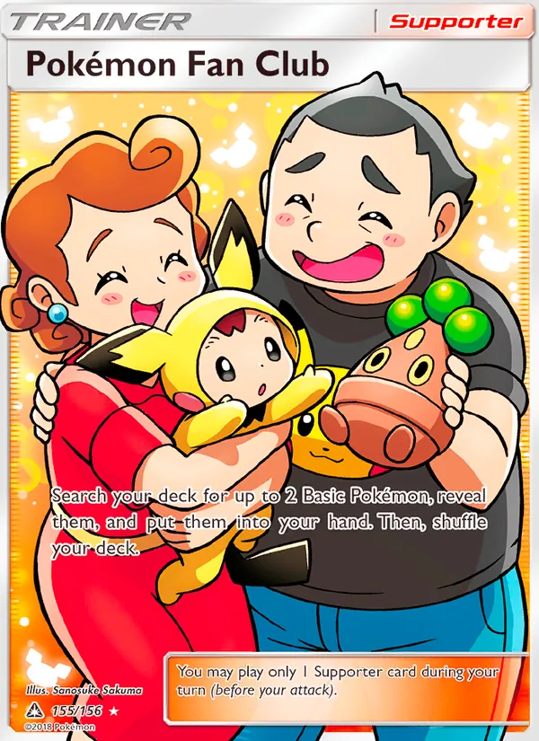 Pokémon Fan Club #155 – Ultra Prism card