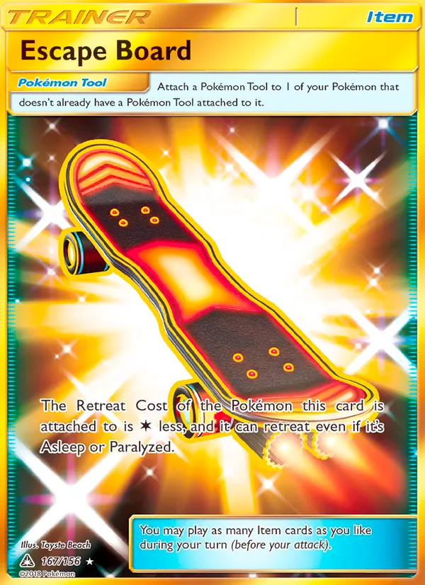 Escape Board #167 – Ultra Prism card