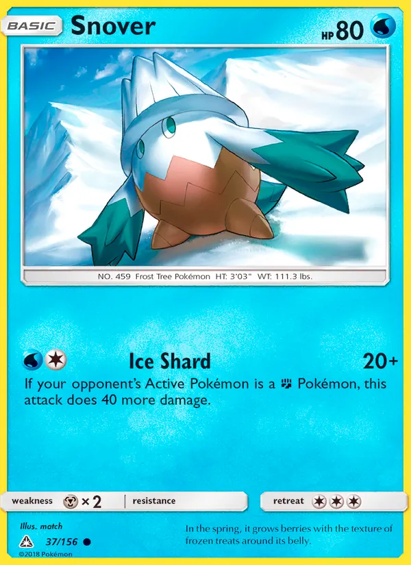 Snover #37 – Ultra Prism card