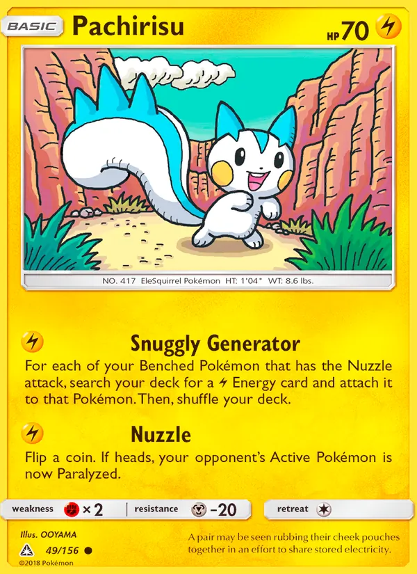Pachirisu #49 – Ultra Prism card