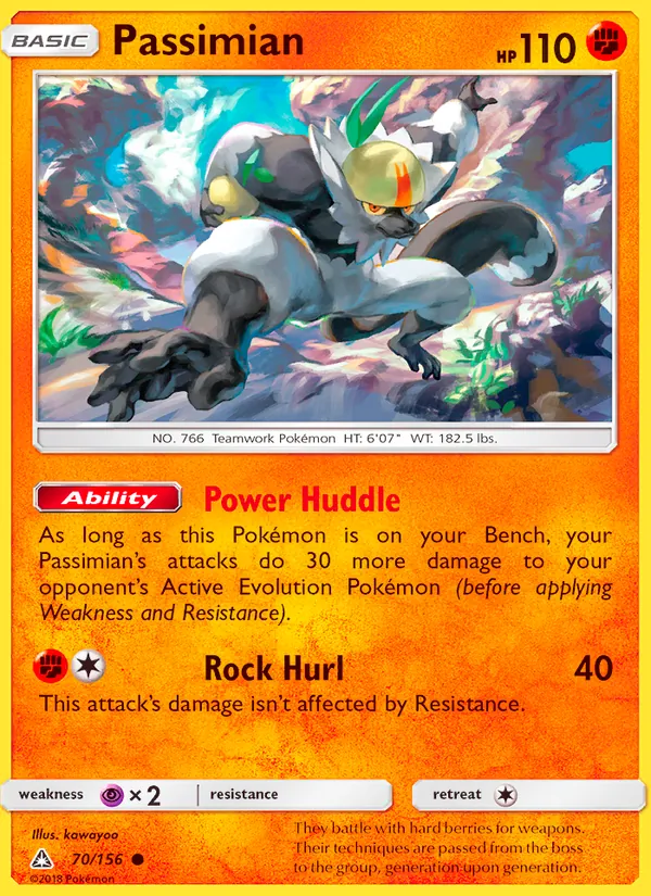 Passimian #70 – Ultra Prism card