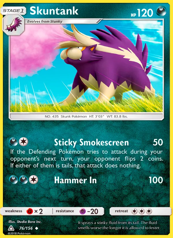 Skuntank #76 – Ultra Prism card