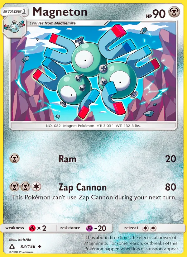 Magneton #82 – Ultra Prism card