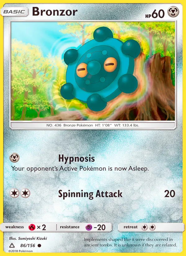 Bronzor #86 – Ultra Prism card