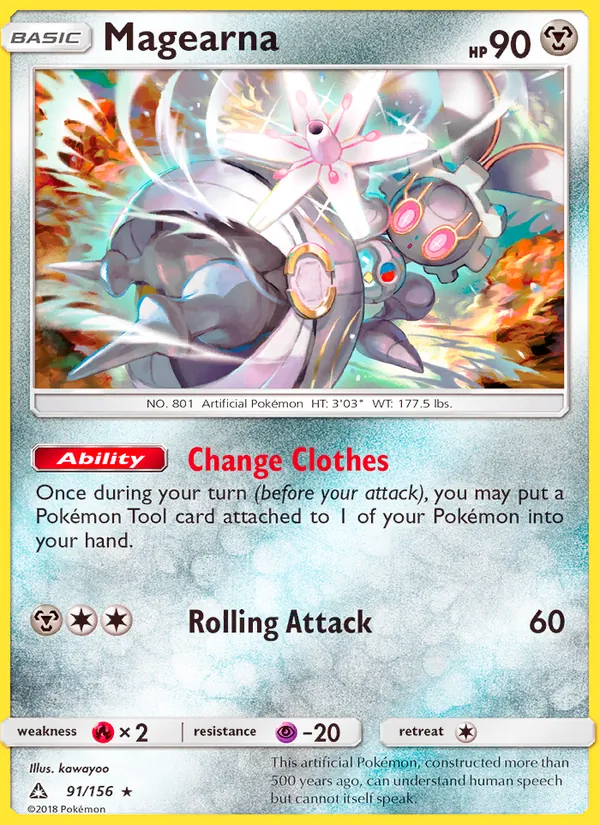 Magearna #91 – Ultra Prism card