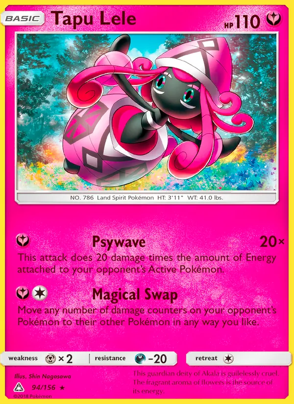 Tapu Lele #94 – Ultra Prism card