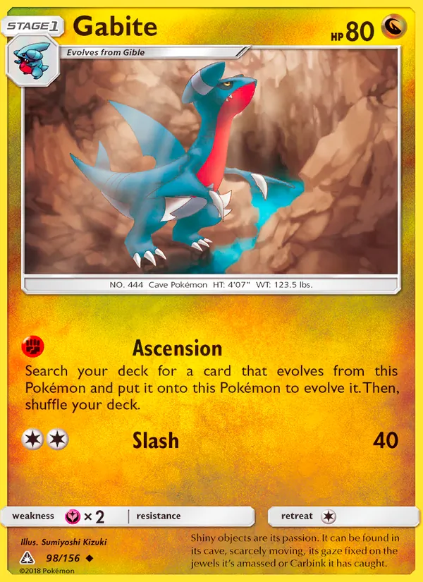 Gabite #98 – Ultra Prism card