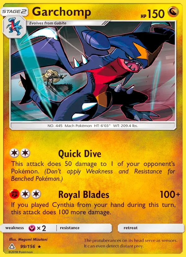 Garchomp #99 – Ultra Prism card