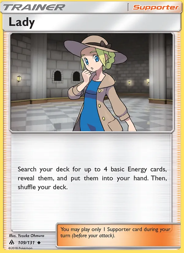 Lady #109 – Forbidden Light card