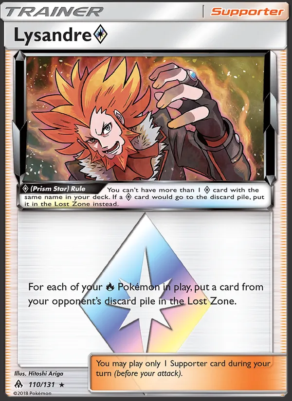 Lysandre ◇ #110 – Forbidden Light card
