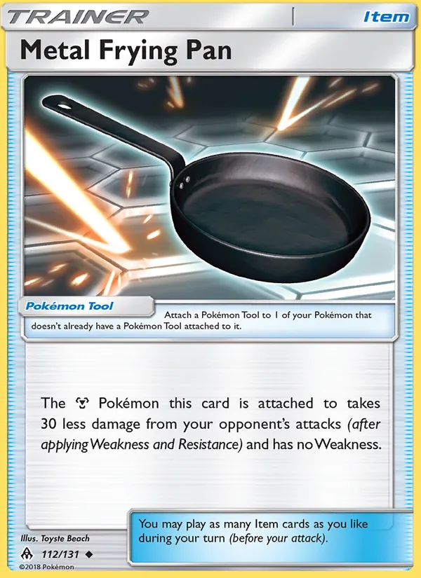 Metal Frying Pan #112 – Forbidden Light card