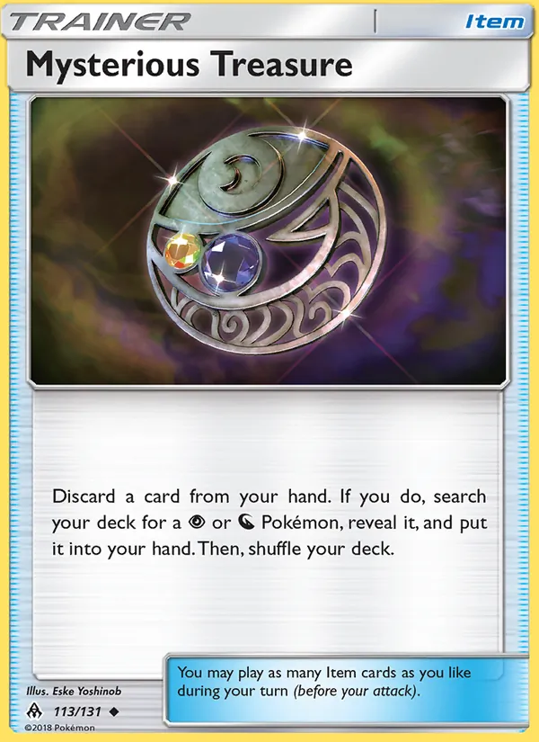 Mysterious Treasure #113 – Forbidden Light card