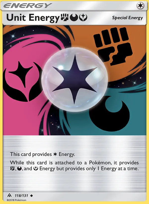 Unit Energy FightingDarknessFairy #118 – Forbidden Light card