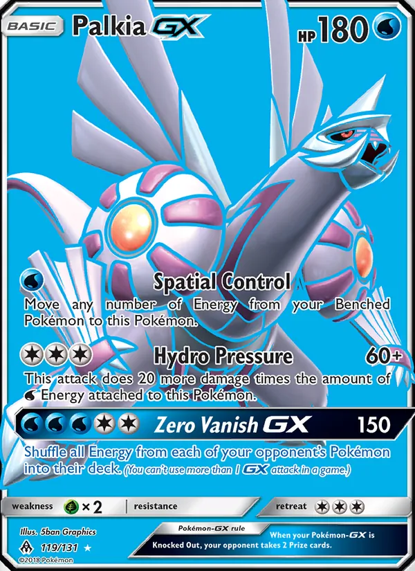 Palkia GX #119 – Forbidden Light card