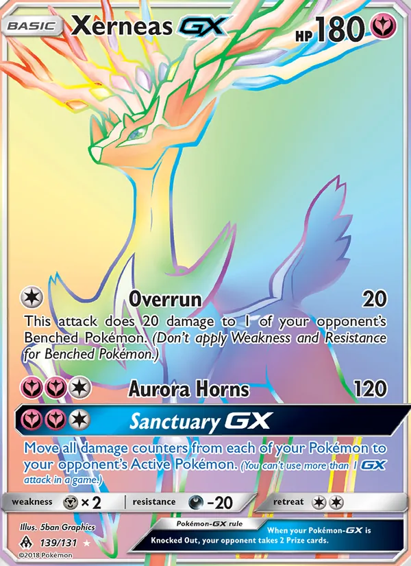 Xerneas GX #139 – Forbidden Light card