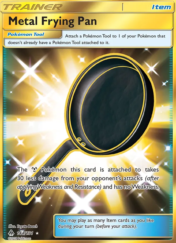 Metal Frying Pan #144 – Forbidden Light card