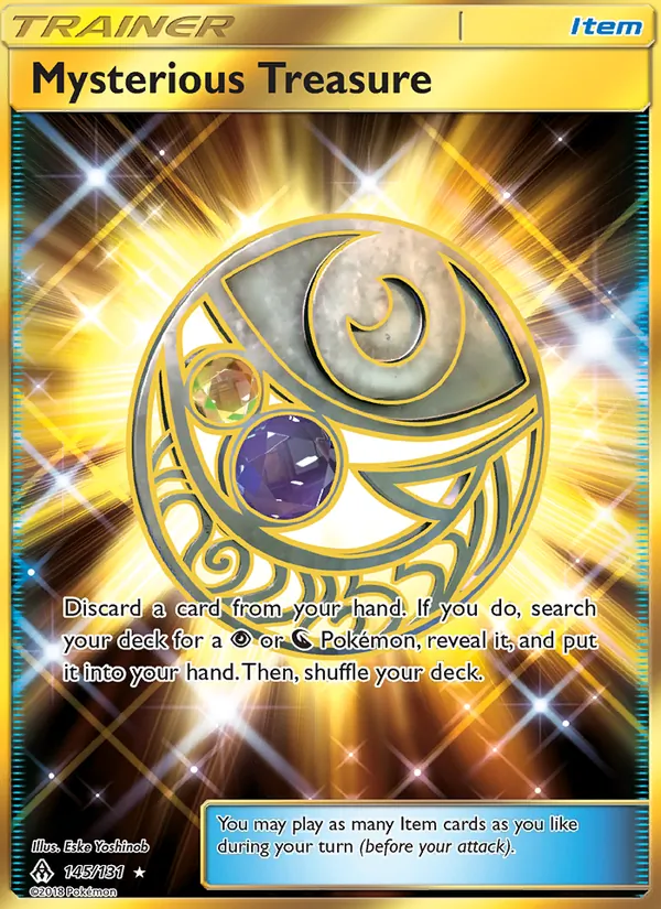 Mysterious Treasure #145 – Forbidden Light card