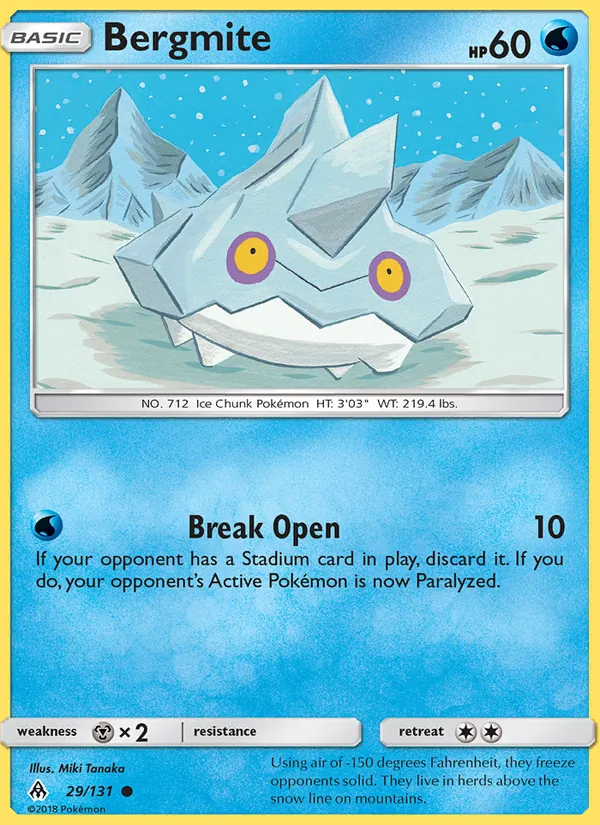 Bergmite #29 – Forbidden Light card