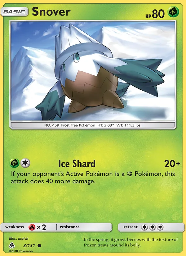 Snover #3 – Forbidden Light card